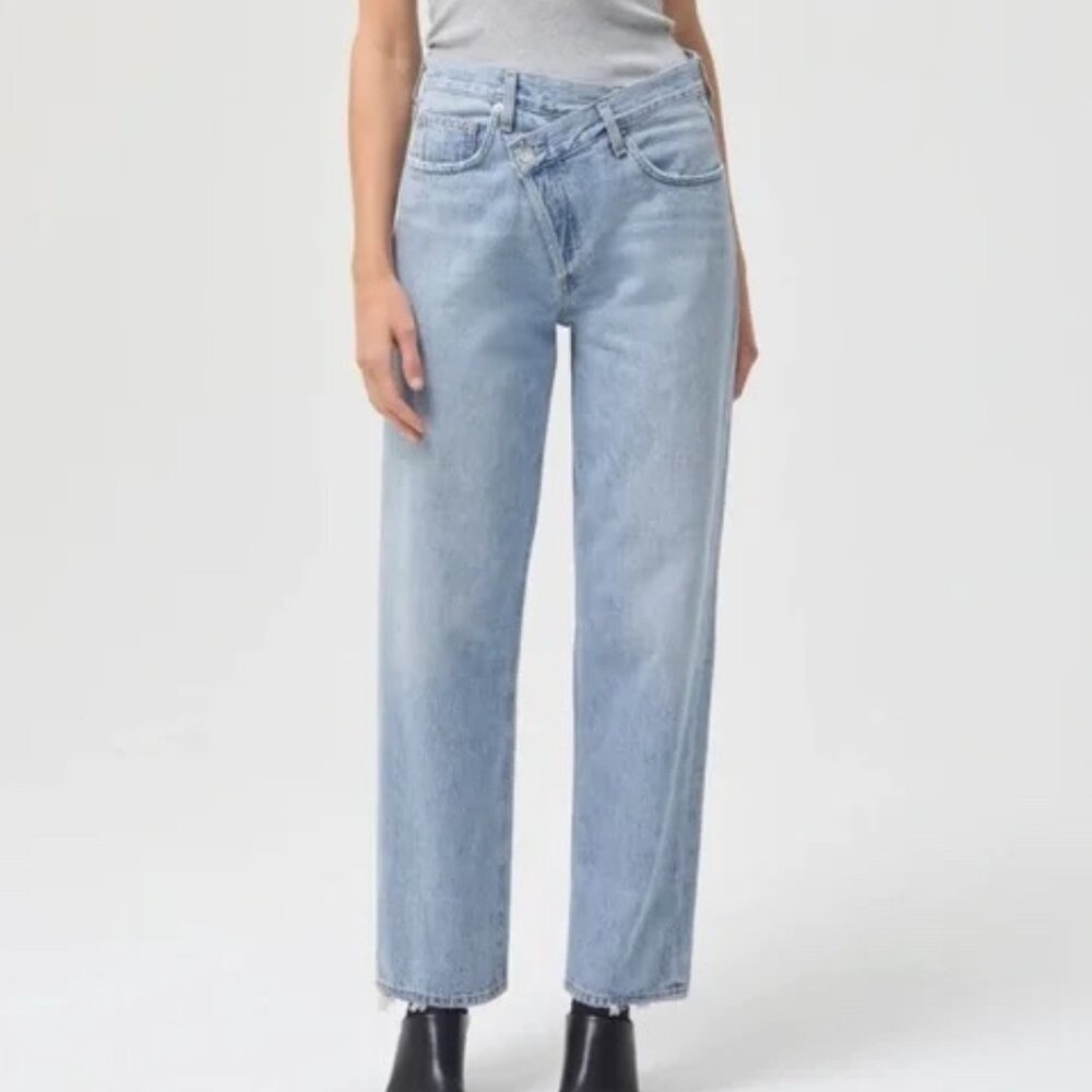 AGOLDE Criss Cross Upsized Jeans Size 24